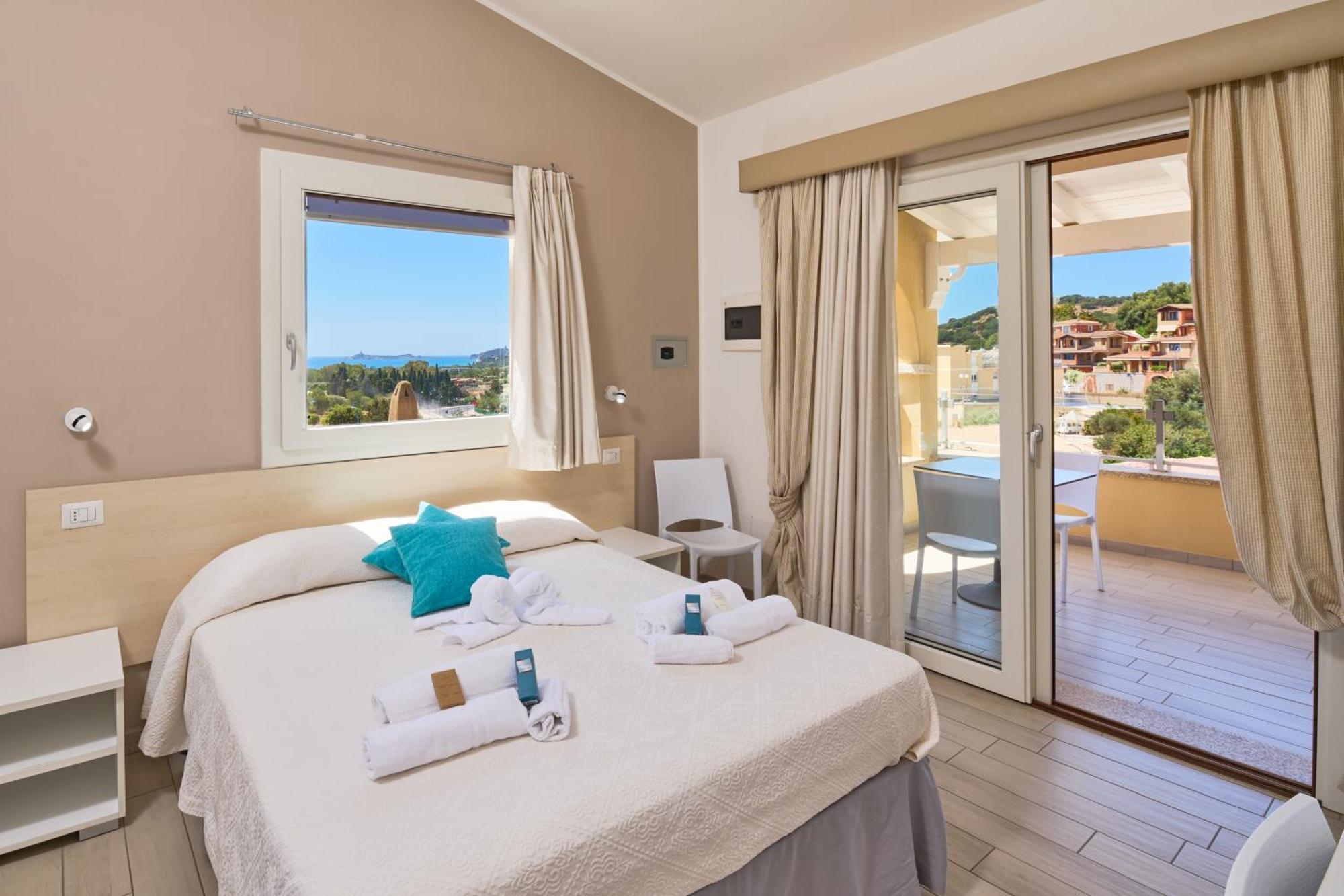 B&B Simius Bay Villasimius Bagian luar foto